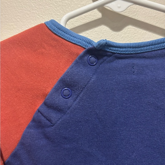 Mini Boden Embroidered 🦣Wolly Mammoth 🦣 Long-Sleeve Shirt, 3-4 Years - Picture 4 of 7